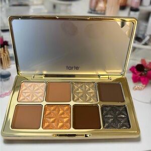 Tarte Eyeshadow Palette - Gold, Brown, and Black Hues. Shade (Bejeweled)